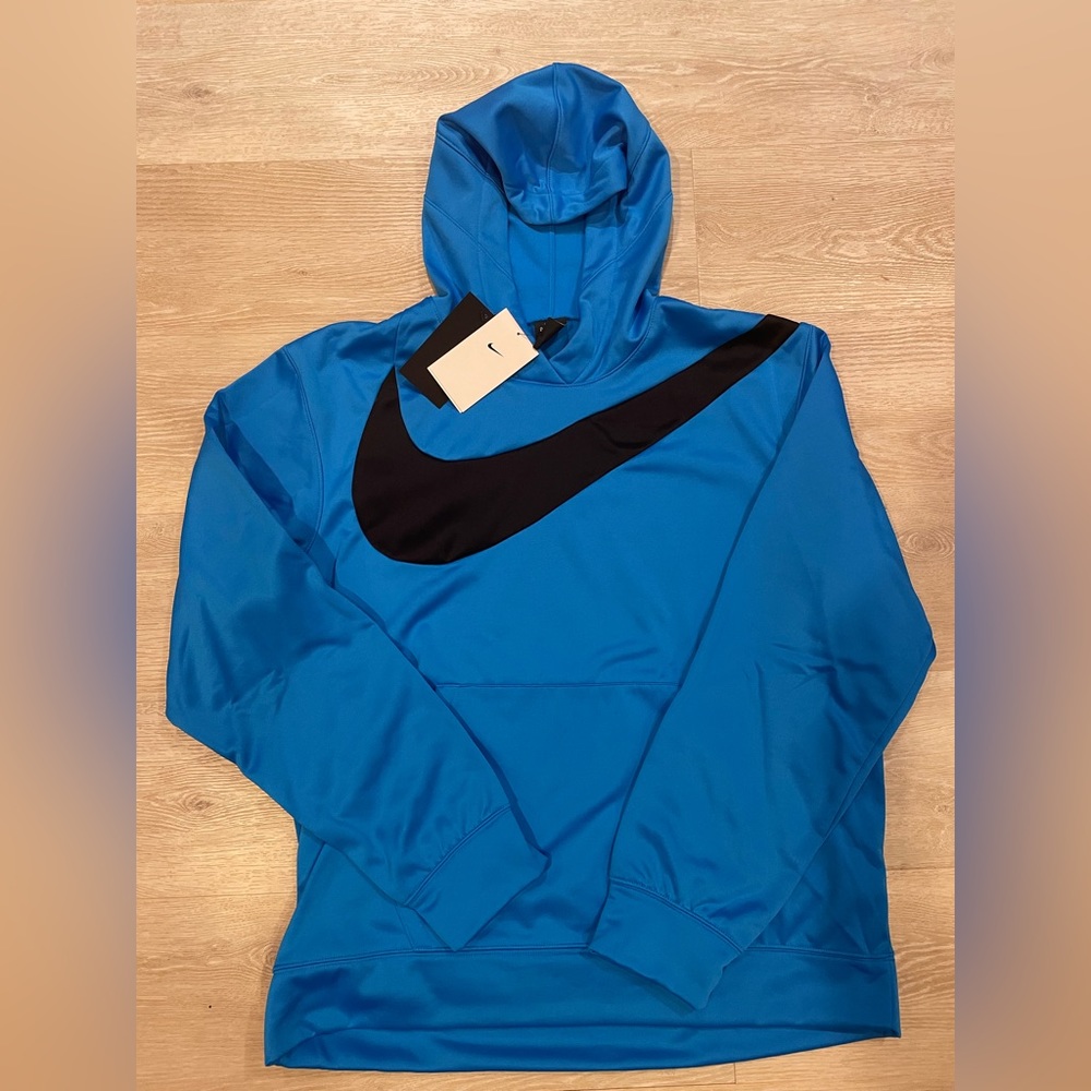 Men’s Nike Large Logo Hoodie Dri Fit Thermal